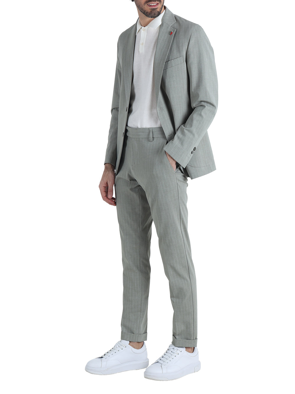 Abito Casual Uomo Verde