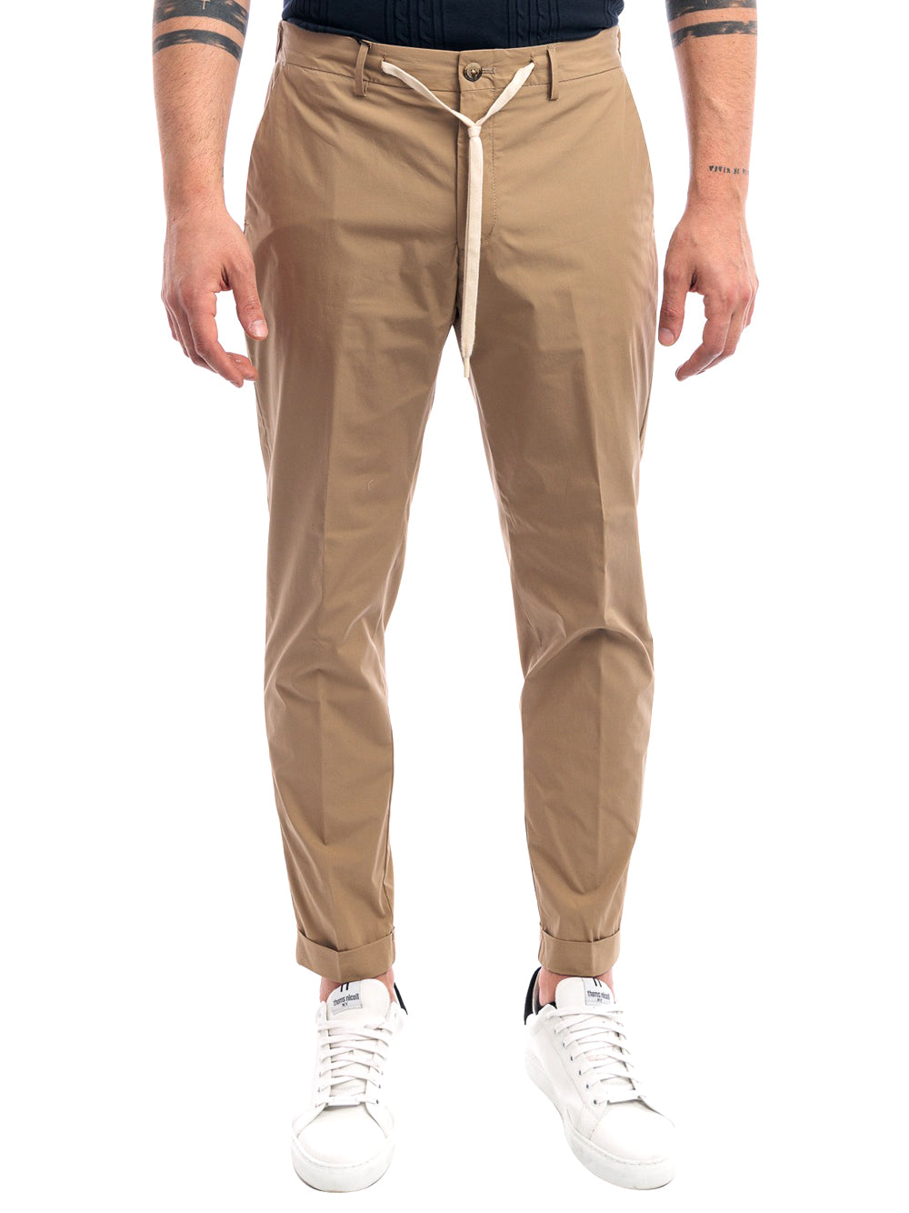 OUT FIT Pantalone Casual Uomo OF1S2S5P005 Marrone