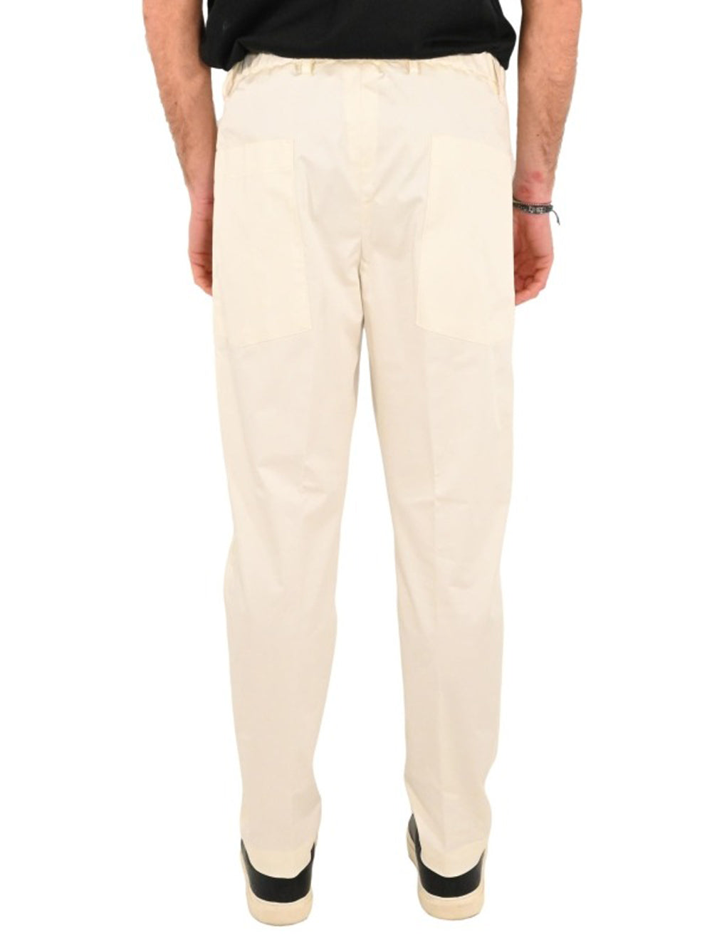OUT FIT Pantalone Casual Uomo OF1S2S5P014 Bianco