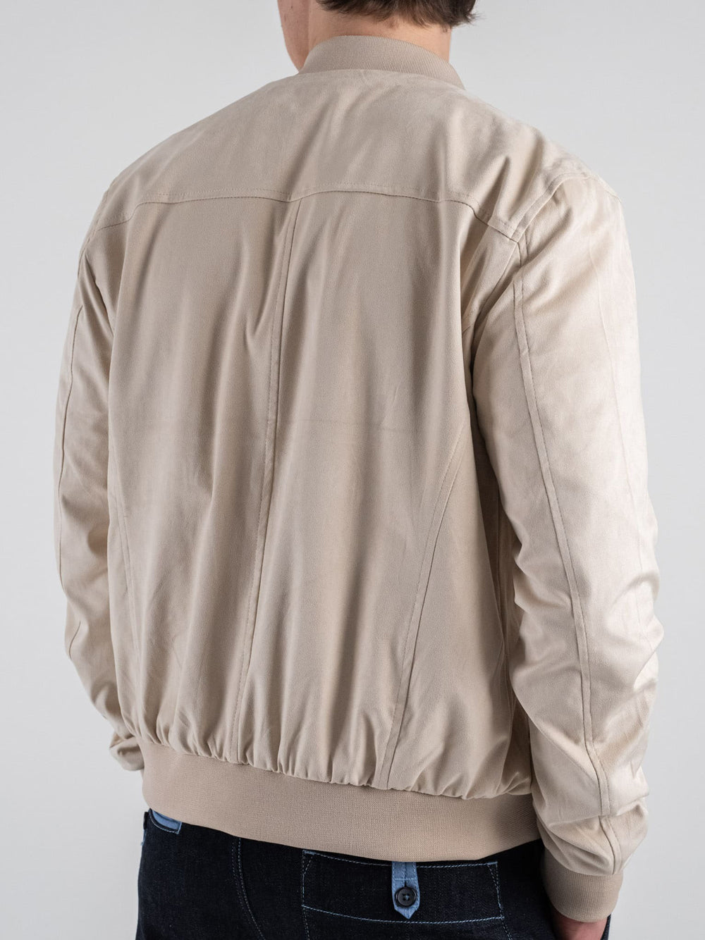 Over-D Giacca in Pelle Uomo OC1S2S5J04 Beige