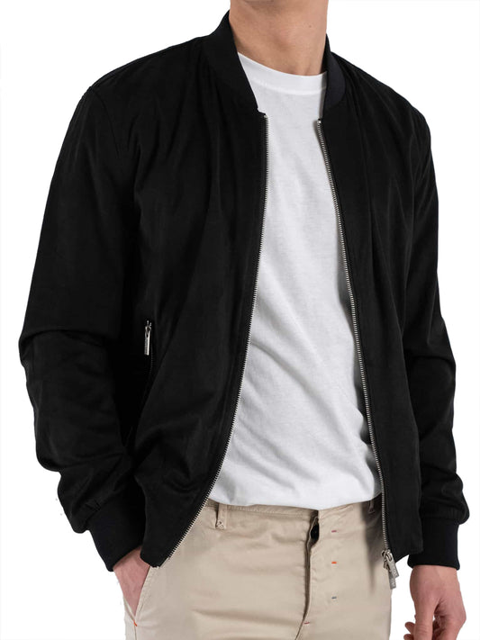 Over-D Giacca in Pelle Uomo OC1S2S5J04 Nero