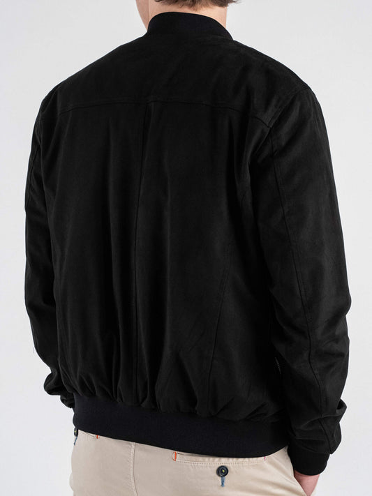 Over-D Giacca in Pelle Uomo OC1S2S5J04 Nero