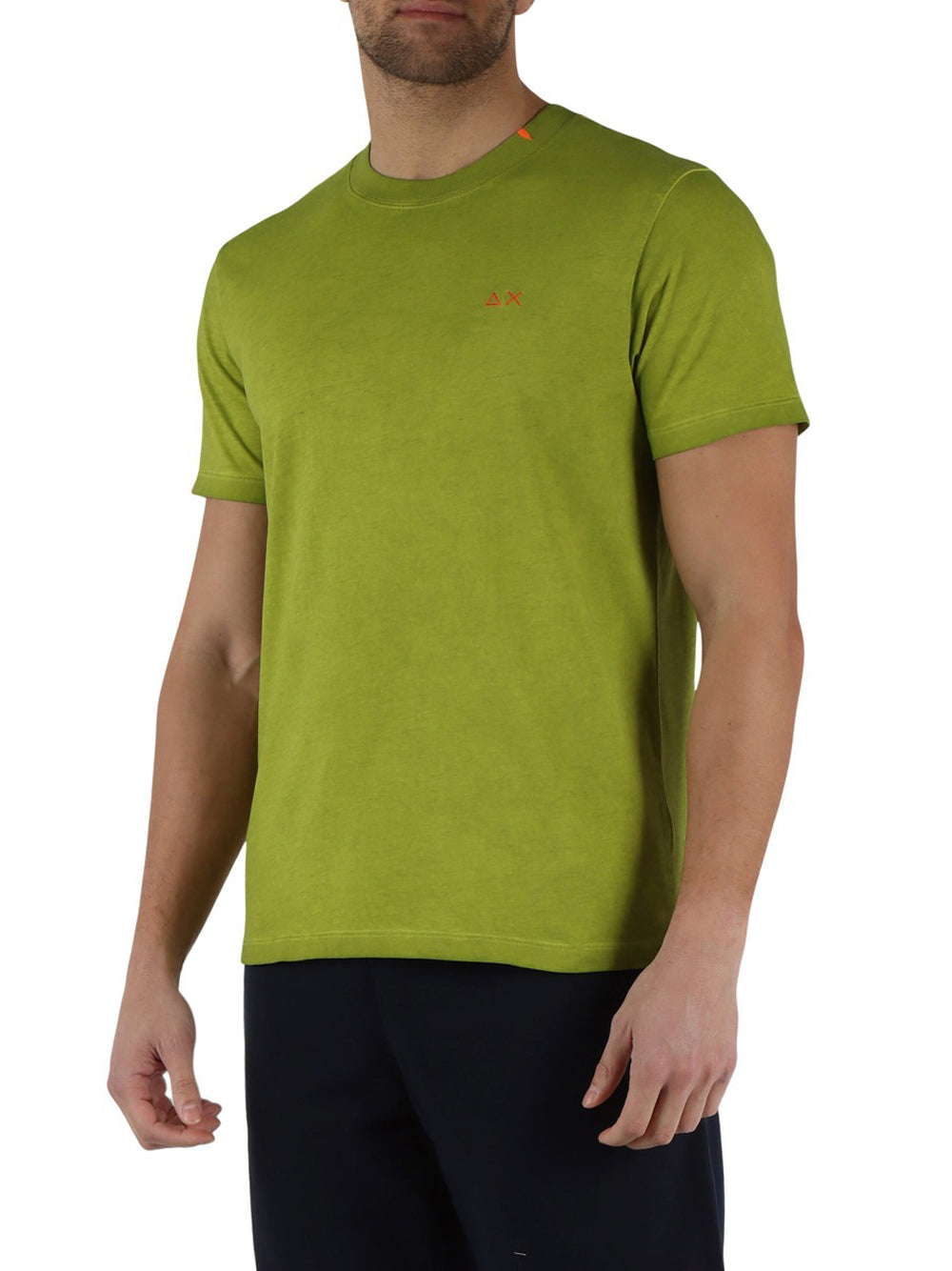 T-shirt Uomo Special Dyed Beach Verde