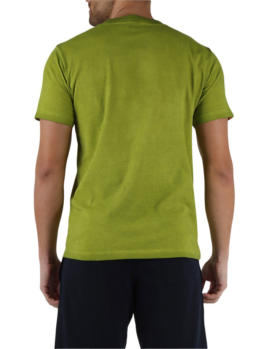 T-shirt Uomo Special Dyed Beach Verde