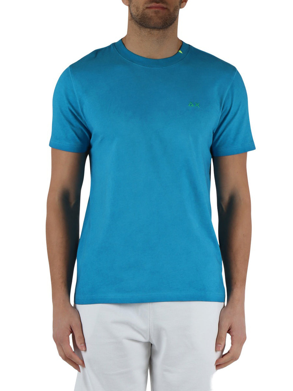 T-shirt Uomo Special Dyed Beach Blu