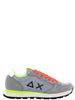 sun68 sneakers uomo tom fluo grigio 9265489