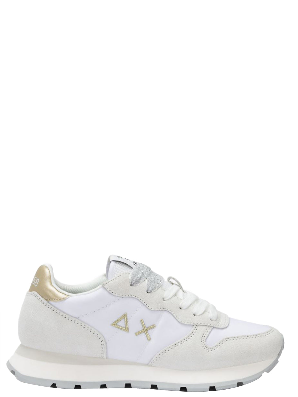 Sun68 Sneakers Donna Ally Gold Silver Bianco