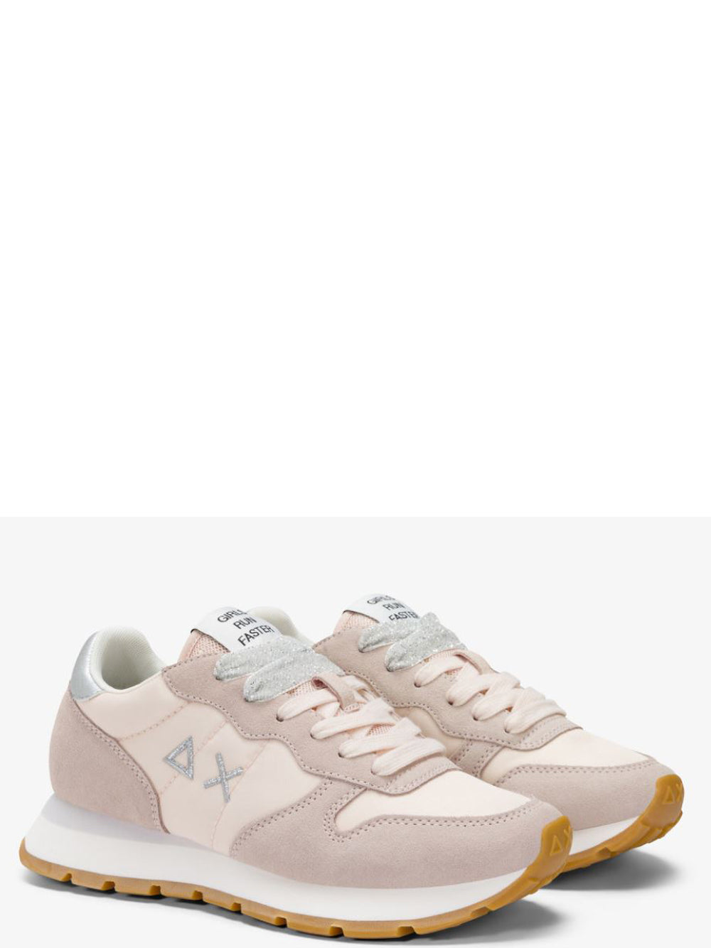 Sun68 Sneakers Donna Ally Gold Silver Bianco