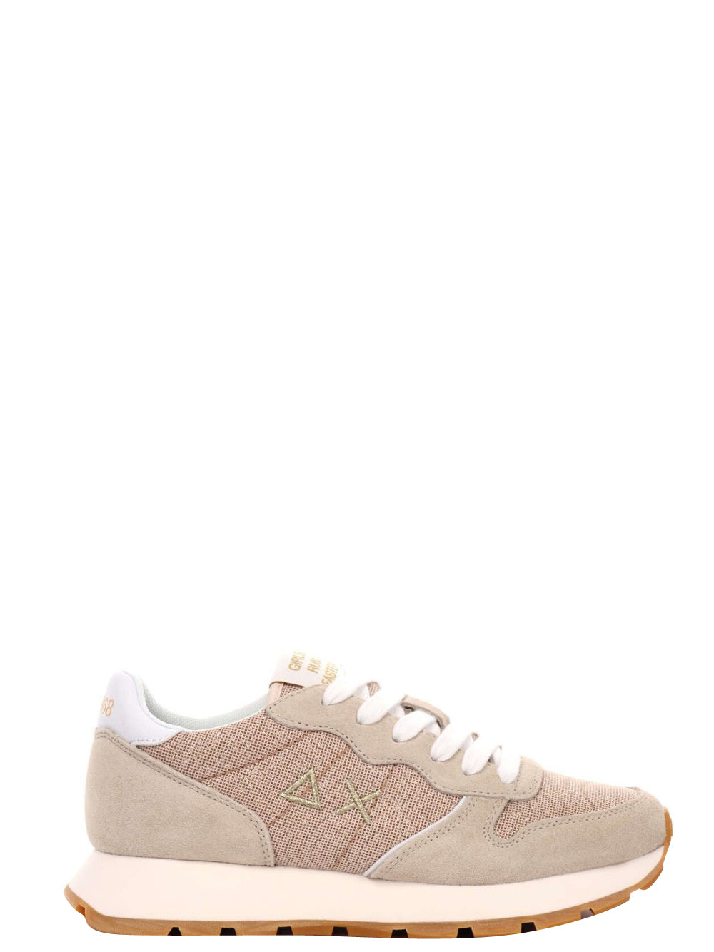 Sun68 Sneakers Donna Ally Glitter Textile Oro