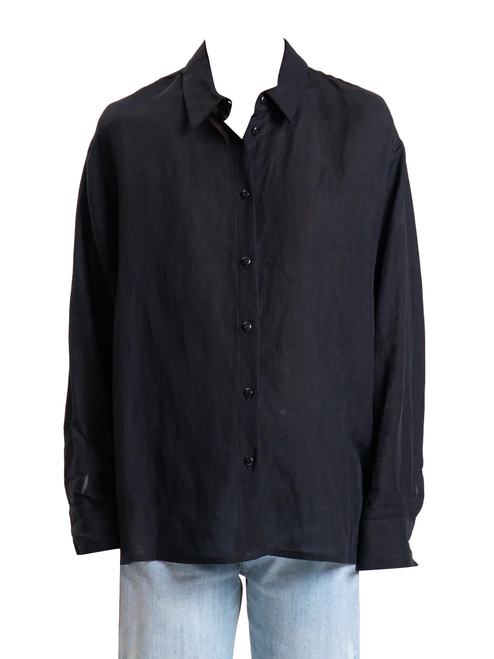 Camicia Casual Donna Nero