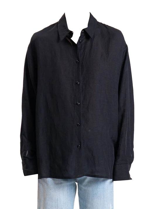 Camicia Casual Donna Nero