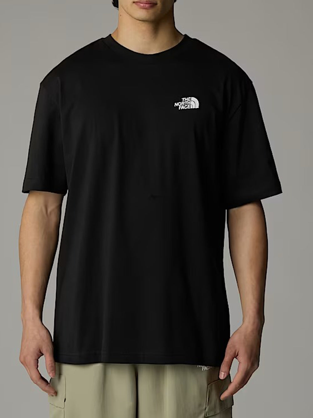 The North Face T-shirt Uomo Essential Oversize Nero