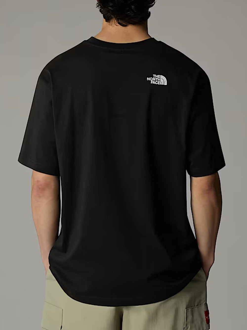 The North Face T-shirt Uomo Essential Oversize Nero