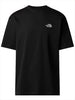 the north face t shirt uomo essential oversize nero 6316058