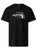the north face t shirt uomo nf0a8a6c nero 2837114