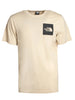 the north face t shirt uomo fine beige 5248236