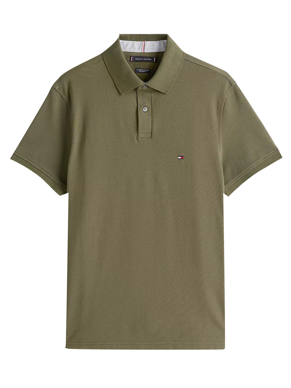 Tommy Hilfiger Polo Uomo MW0MW17770 Verde