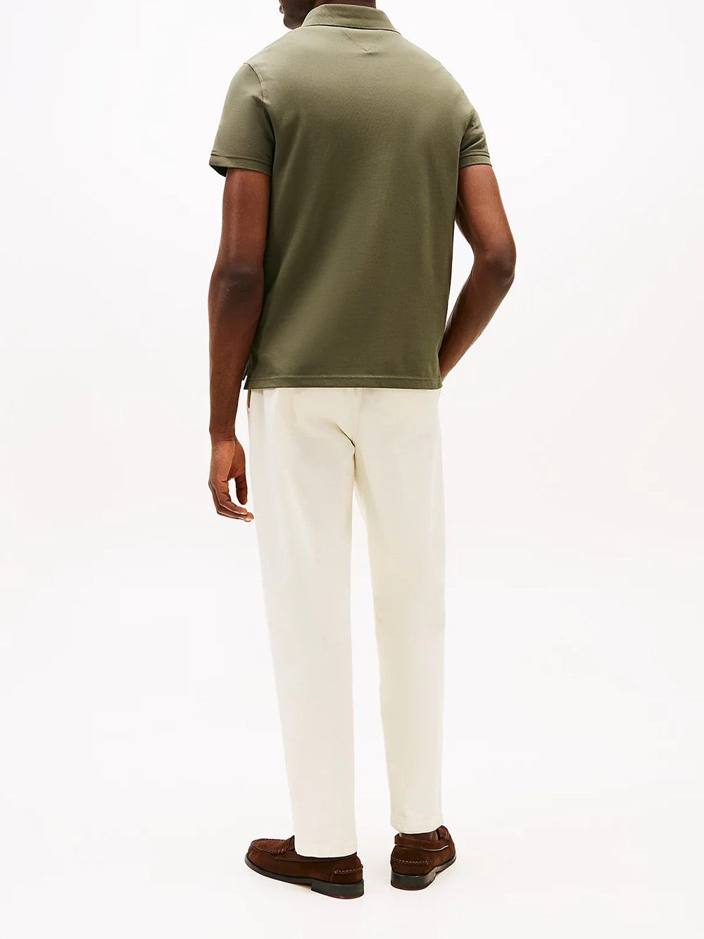 Tommy Hilfiger Polo Uomo MW0MW17770 Verde