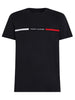 uomo tommy hilfiger t shirt uomo mw0mw36498 blu mw0mw36498 5174592