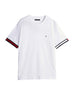 uomo tommy hilfiger t shirt uomo mw0mw38078 bianco mw0mw38078 4827263