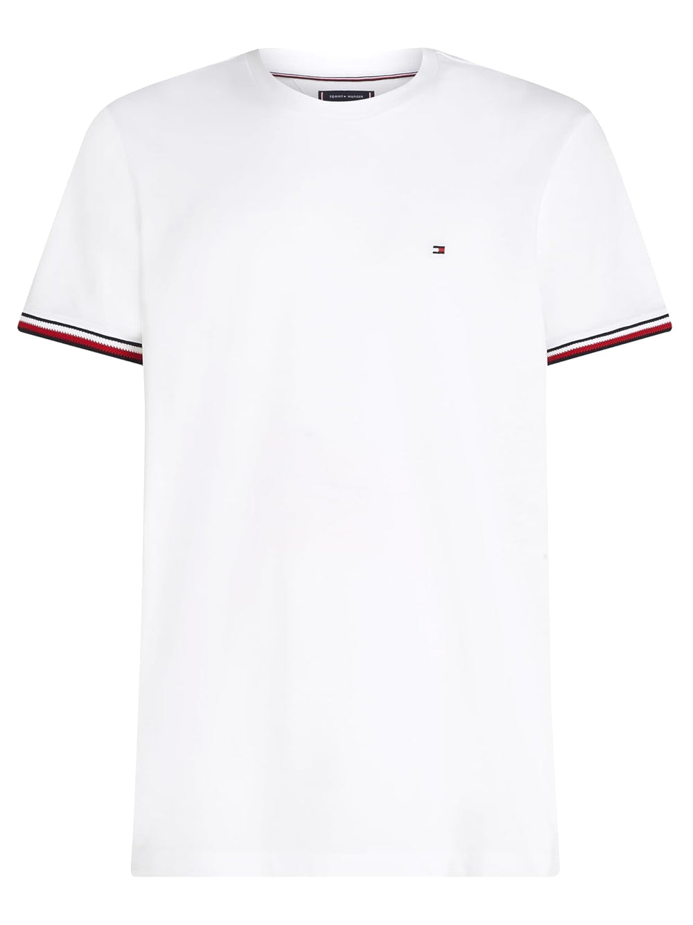 Tommy Hilfiger T-shirt Uomo MW0MW38630 Bianco