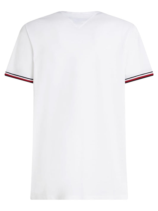 Tommy Hilfiger T-shirt Uomo MW0MW38630 Bianco