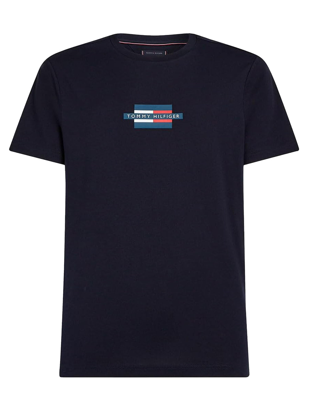 Tommy Hilfiger T-shirt Uomo Flag Blu