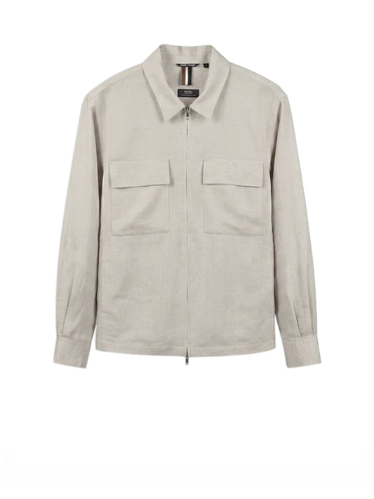 Antony Morato Camicia Casual Uomo Brema Ecru