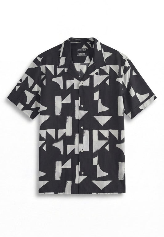 Antony Morato Camicia Casual Uomo Honolulu Nero