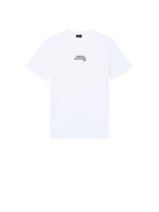 T-shirt Uomo Bianco ottico