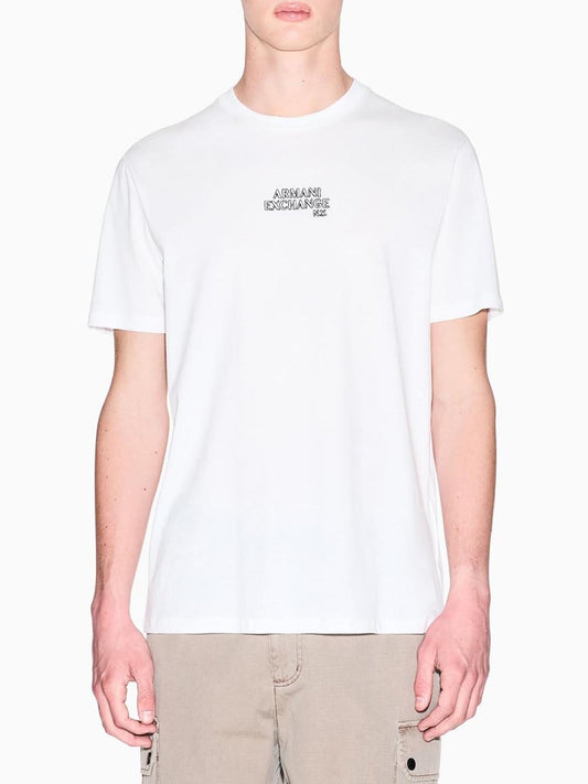 T-shirt Uomo Bianco ottico