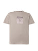 armani exchange t shirt uomo beige 9882517