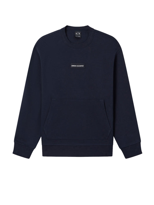 #FELPA Uomo Navy scuro
