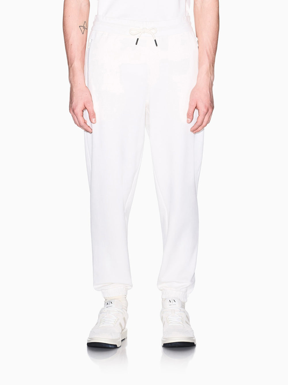 Pantalone Casual Uomo Bianco
