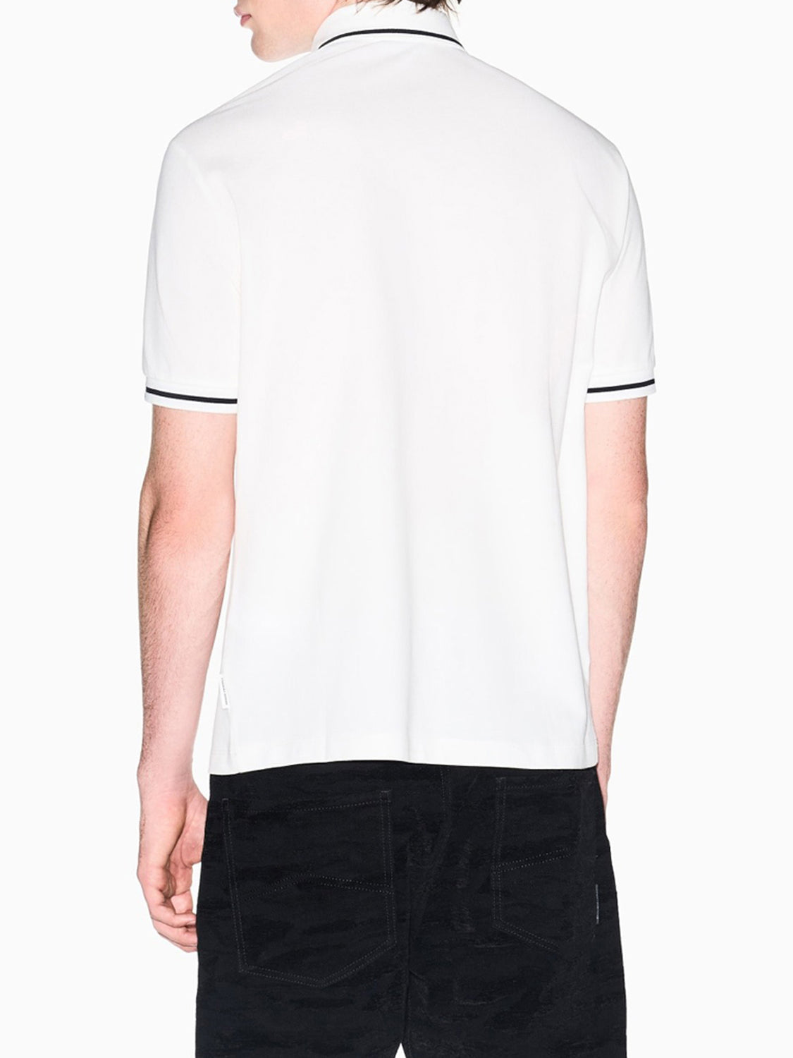 Polo Uomo Bianco ottico
