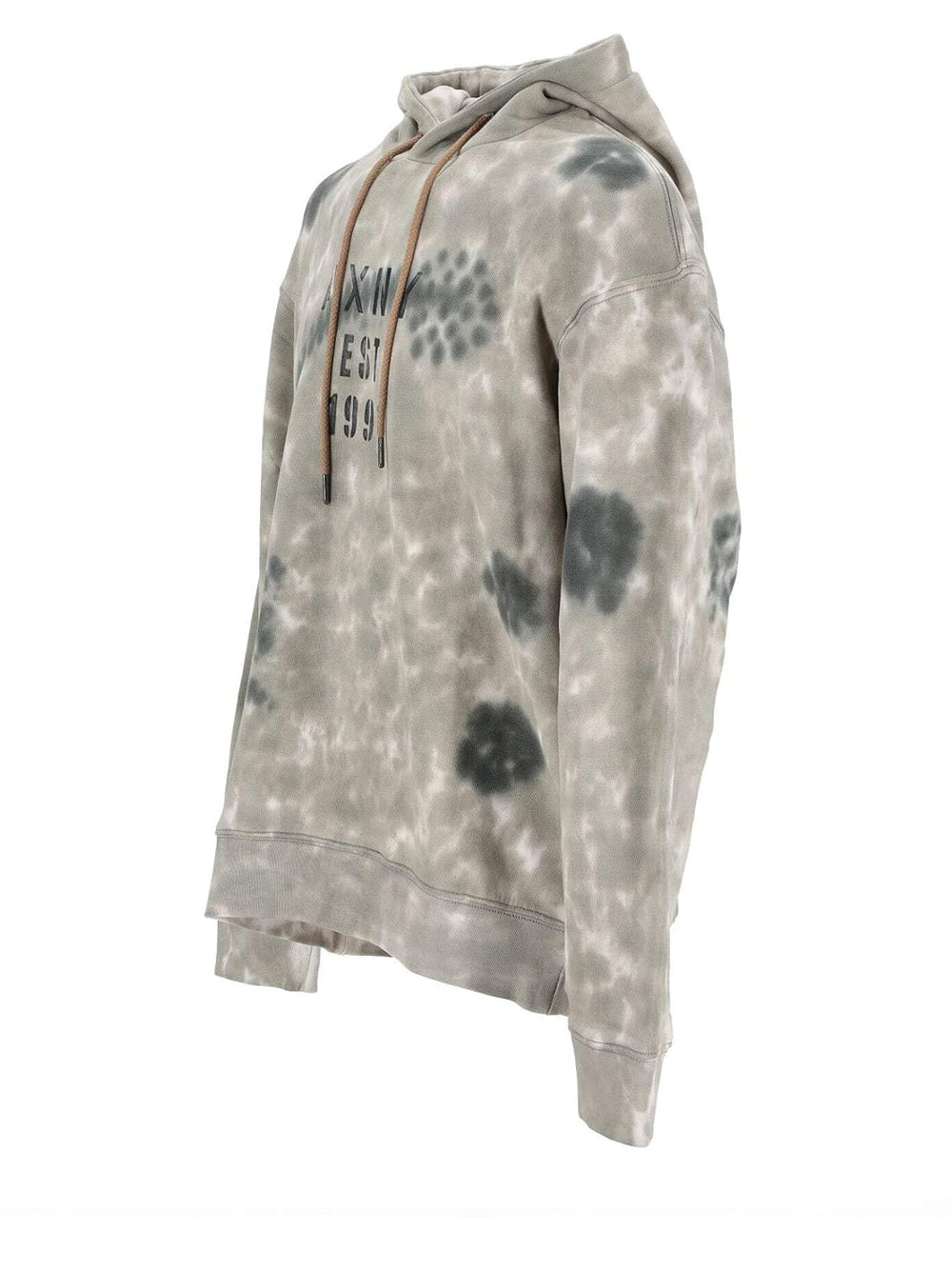 Felpa Cappuccio Uomo Beige scuro