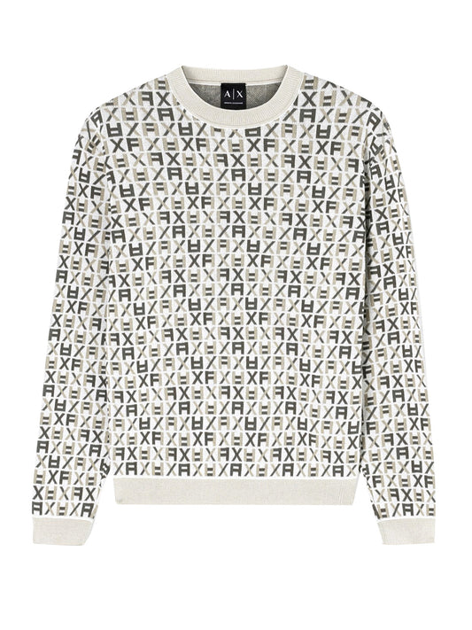 Pullover Uomo Crema