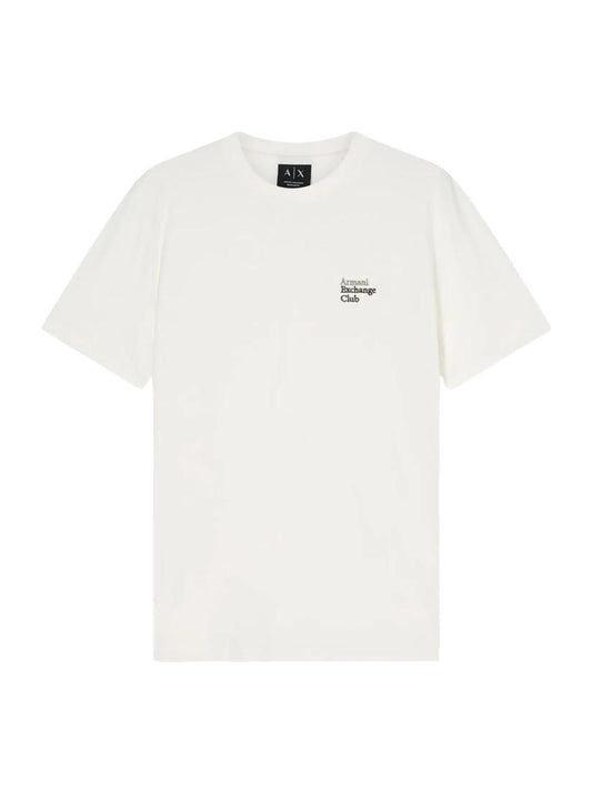 Armani Exchange T-shirt Uomo Bianco ottico