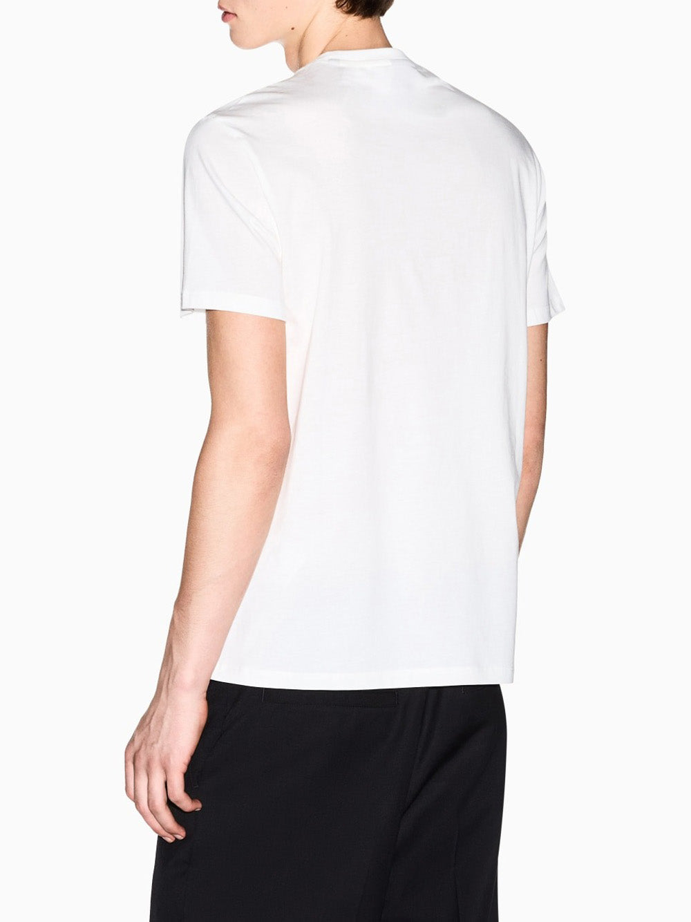 Armani Exchange T-shirt Uomo Bianco ottico