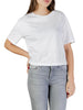 armani exchange t shirt donna bianco ottico 540819