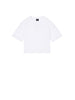 armani exchange t shirt donna bianco ottico 3333264