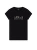 armani exchange t shirt donna nero 1632588
