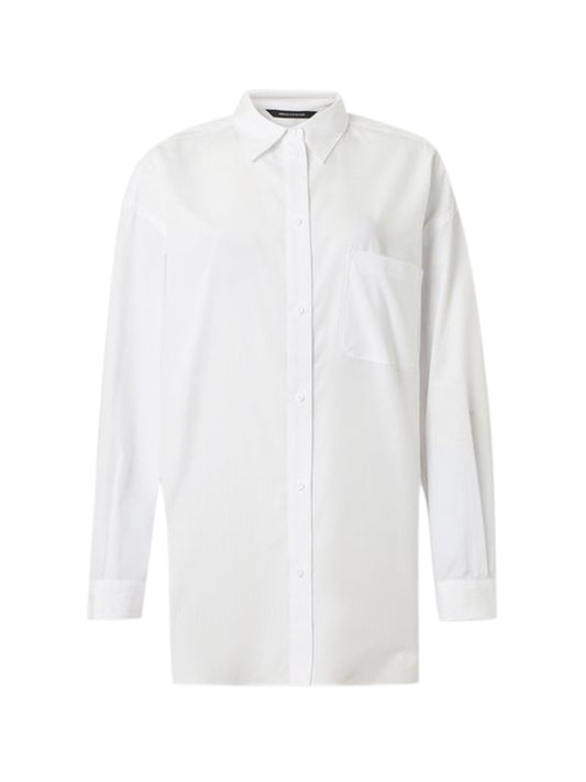 Armani Exchange Camicia Casual Donna Bianco ottico