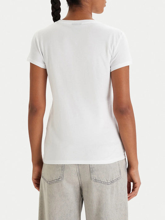 T-shirt Donna Bianco ottico