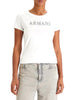 armani exchange t shirt donna bianco ottico 7839694