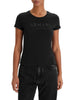 armani exchange t shirt donna nero 4601091