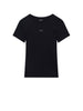 armani exchange t shirt donna nero 98897