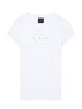 armani exchange t shirt donna bianco ottico 240601