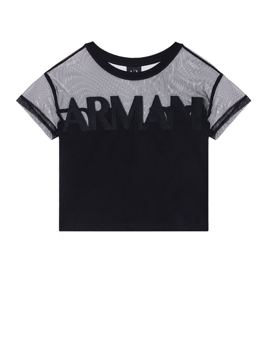 Armani Exchange T-shirt Donna Nero
