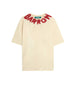 barrow t shirt uomo crema 5149575
